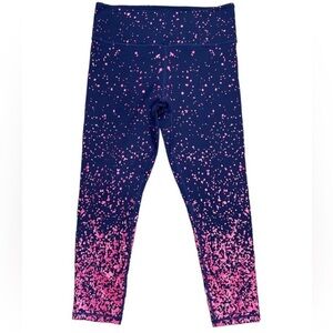 Zyia Active splash navy pink light n tight 7/8